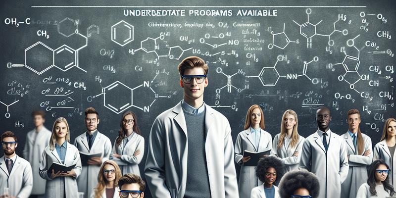 Chimie CN : Les Formations de Licence Proposées