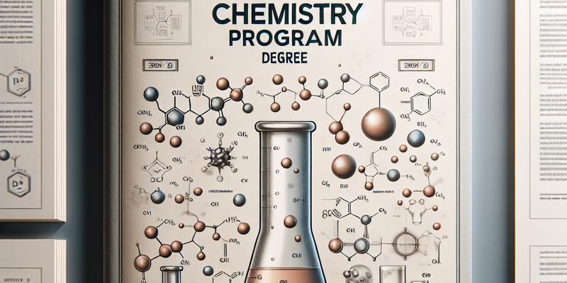 Licence Chimie Programme PDF : Contenu et Support